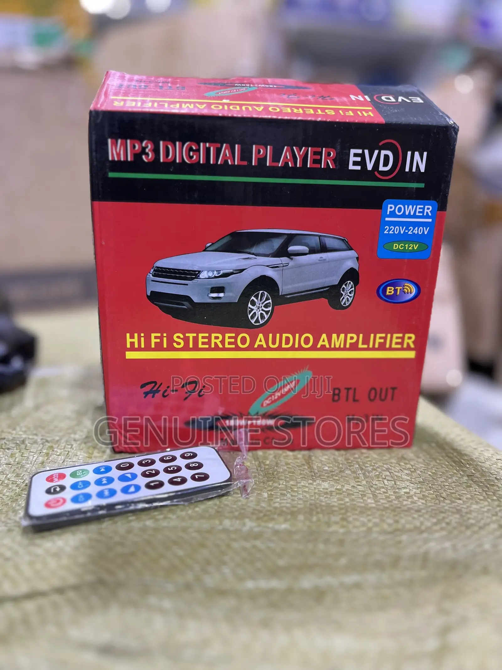 Mp3 Digital Player For Cars / Evd In Amplifier
