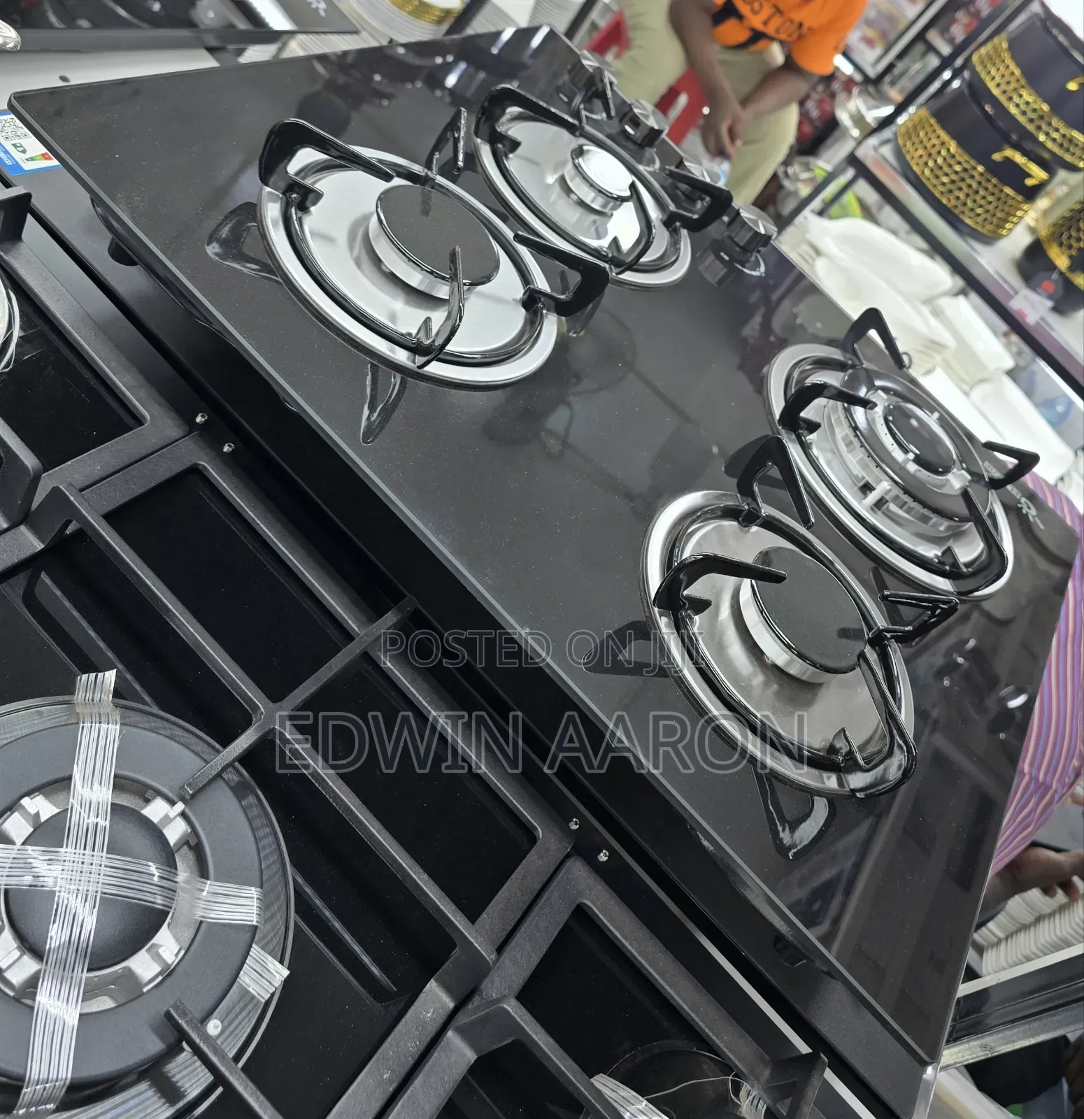 4 Burner Glass Hob