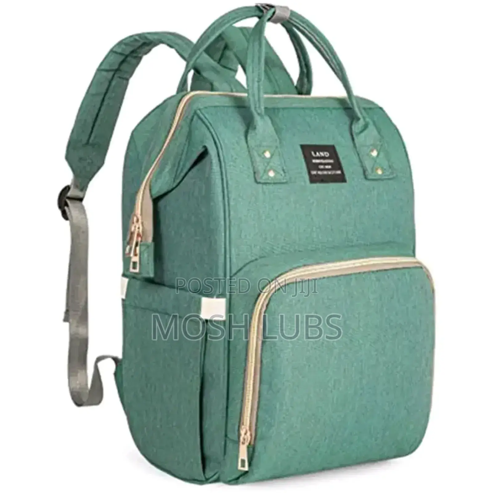 Diaper Bag/Nappy Changing Bag With A Multifunctional Travel Basinet