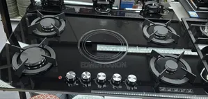 Genjin Tempered Glass Gas Hob 4+1