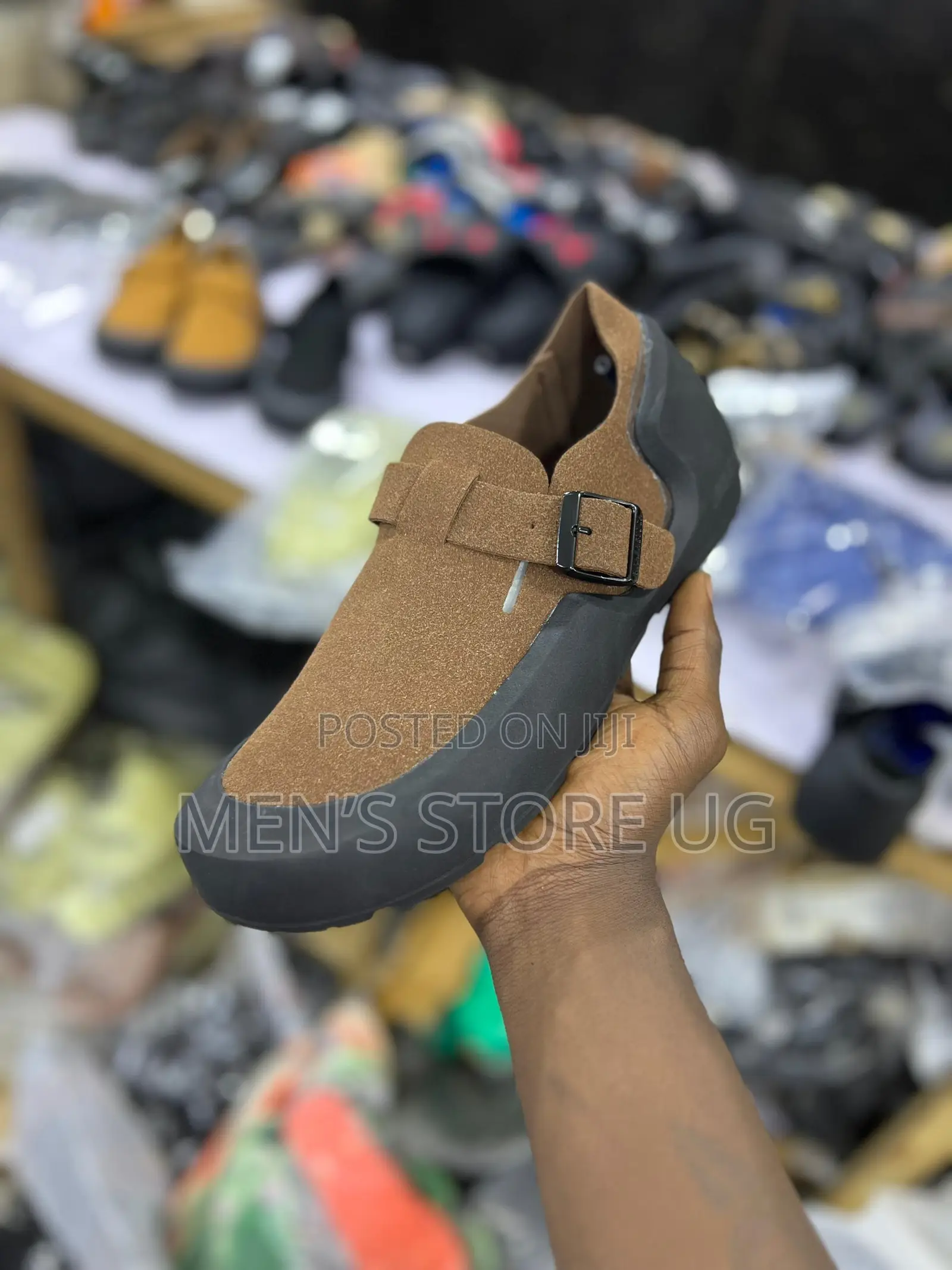 Birkenstock Classic Casual Genuine Leather Rubber Sole Shoes