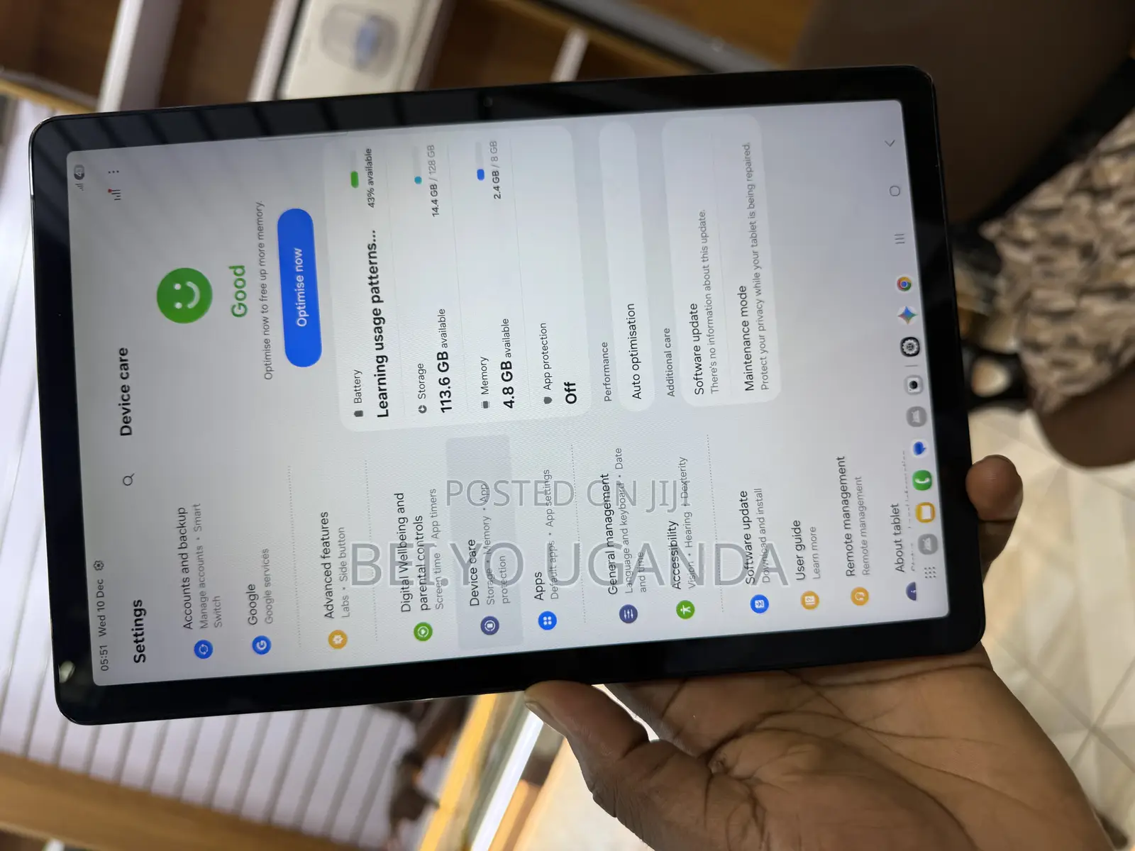 Samsung Galaxy Tab A9+ 128 GB Silver
