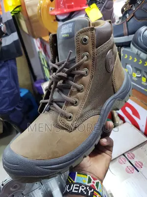 Safety Joggers Authentic Safety Boots in Coffe and Black