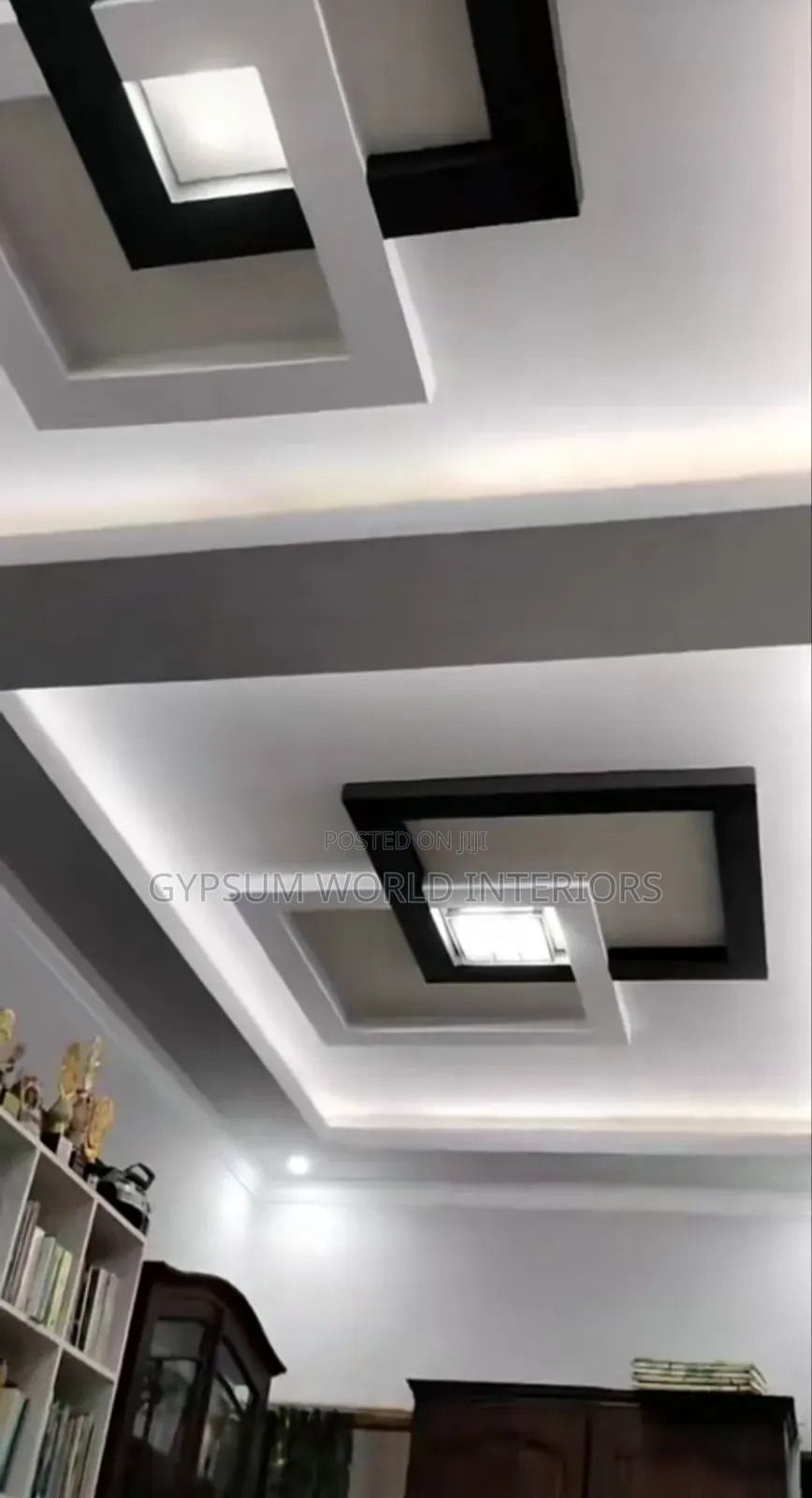 Gypsum Ceiling Center Najjera House