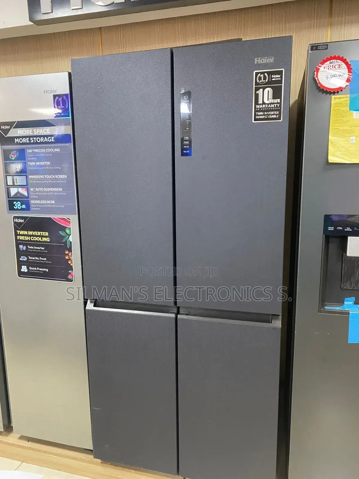 Haier 700 Litres Side by Side Fridge