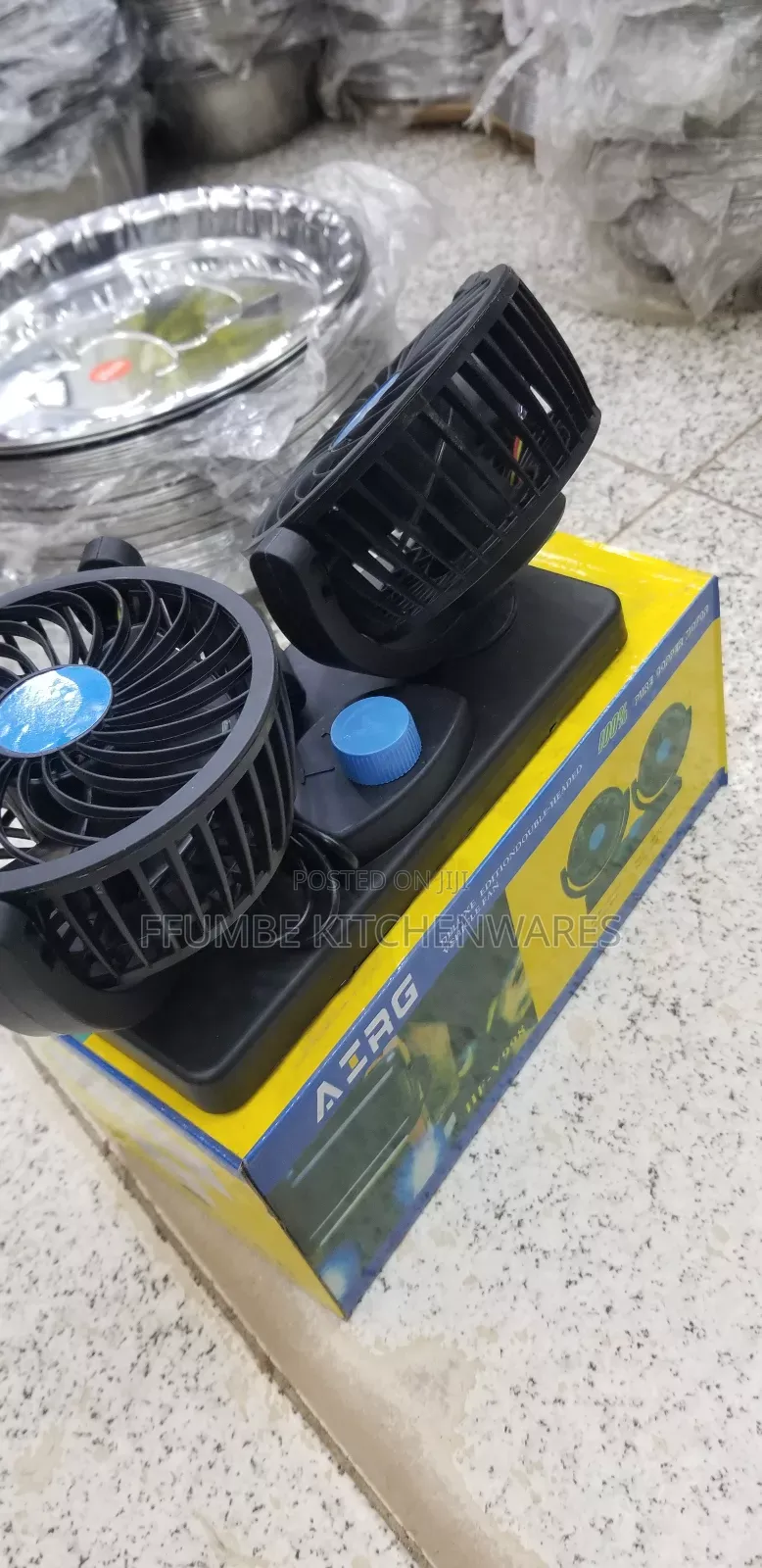 Car Fan or Vehicle Air Cooler