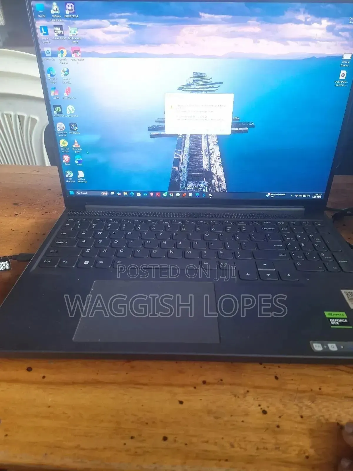Laptop Lenovo Legion 7 32GB Intel Core i9 SSD 1T