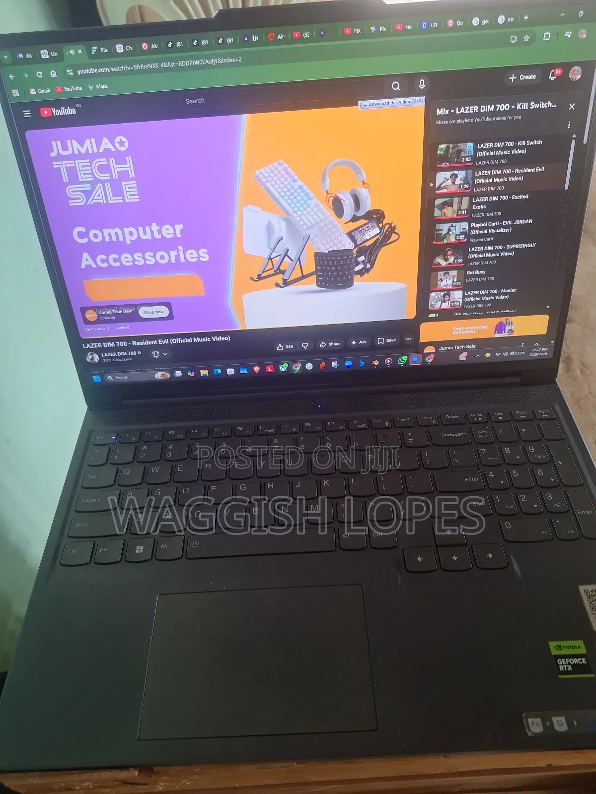 Laptop Lenovo Legion 7 32GB Intel Core i9 SSD 1T