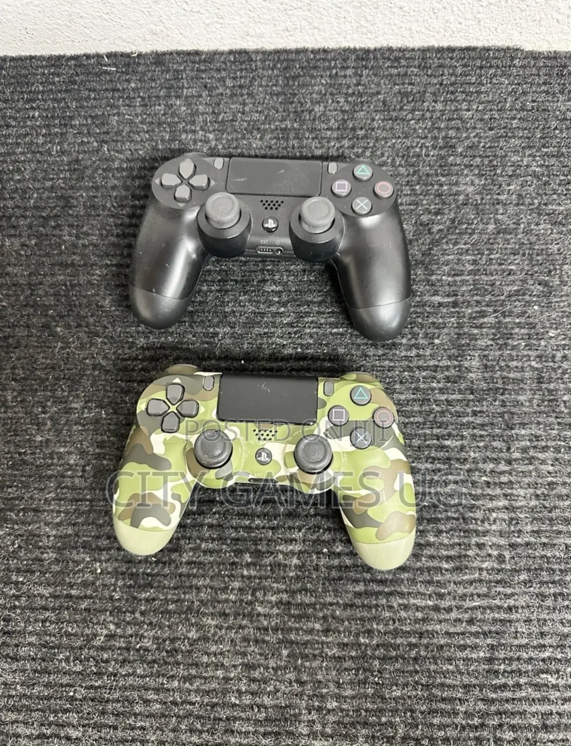 Sony Dualshock Ps4 Playstation 4 Black and Camo Controller
