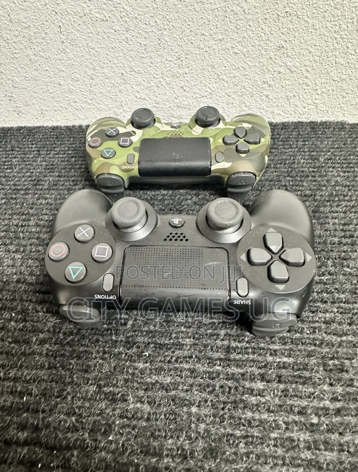 Sony Dualshock Ps4 Playstation 4 Black and Camo Controller