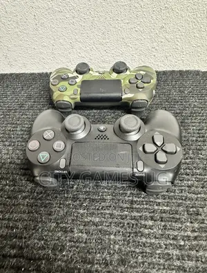 Sony Dualshock Ps4 Playstation 4 Black and Camo Controller