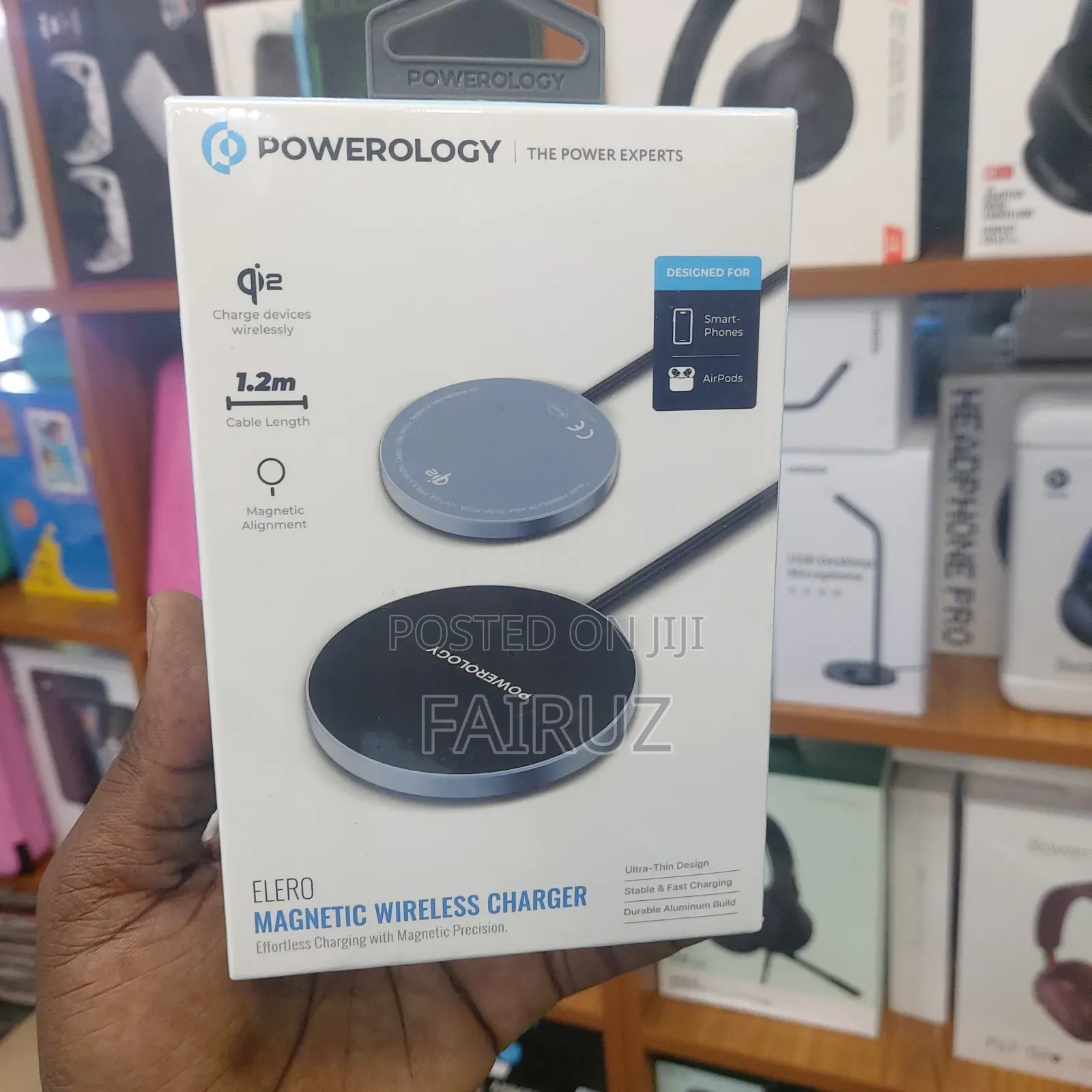 Powerology Magsafe Magnetic Wireless Charger