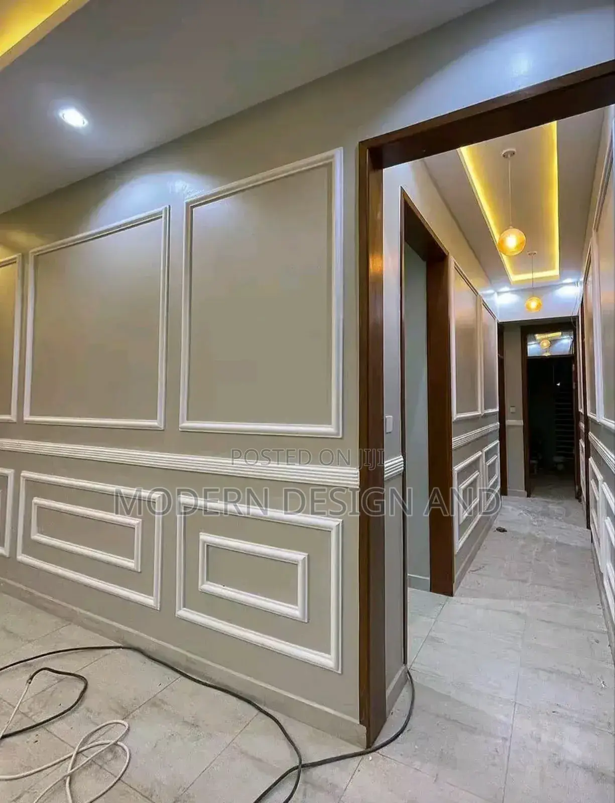 Wall Moulds and Bulcate Ceiling Design