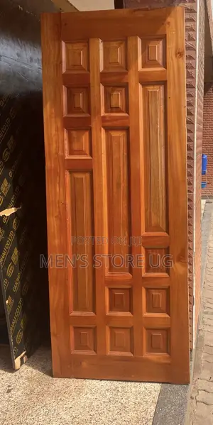 Wood Made Indoor Mahogany Doors