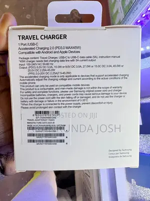 Samsung Original 45 Watts Charger