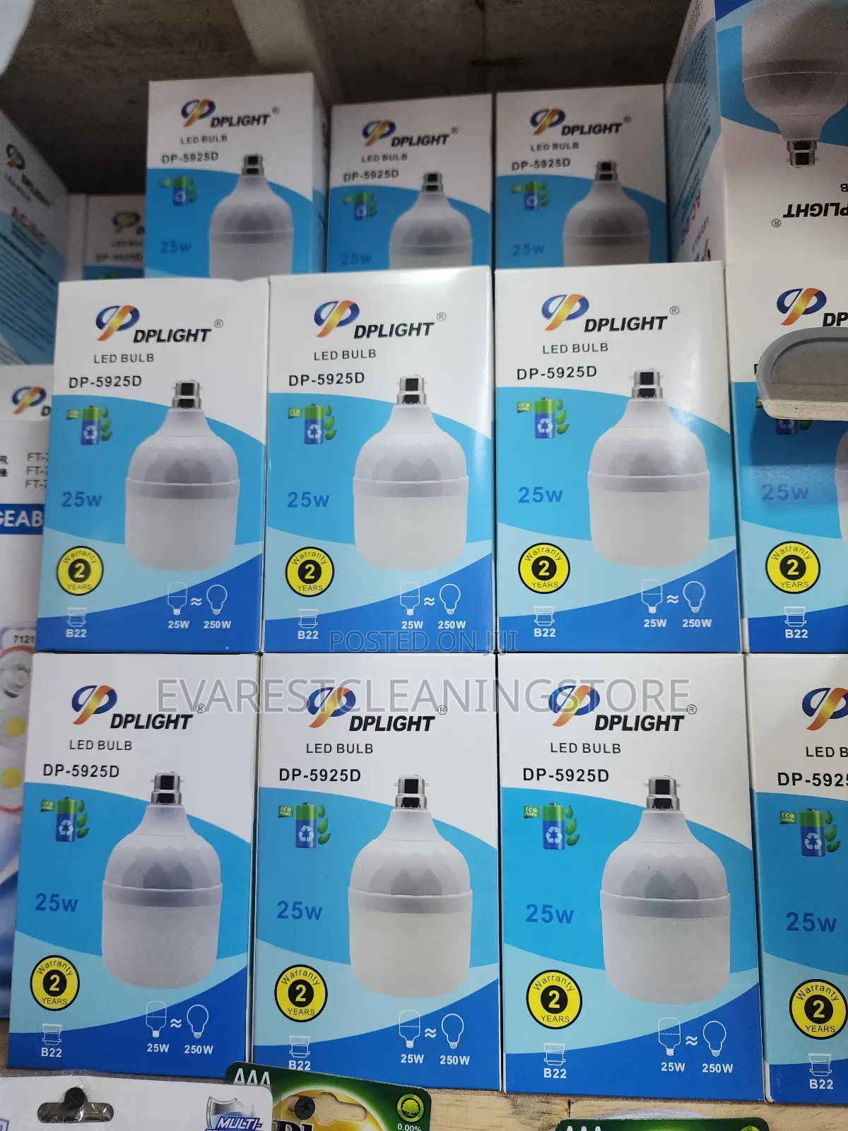 25w Dp Rechargeable Light Bulb