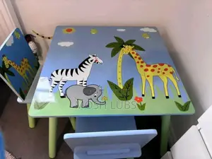 Kids Study Table and Chair Lounge