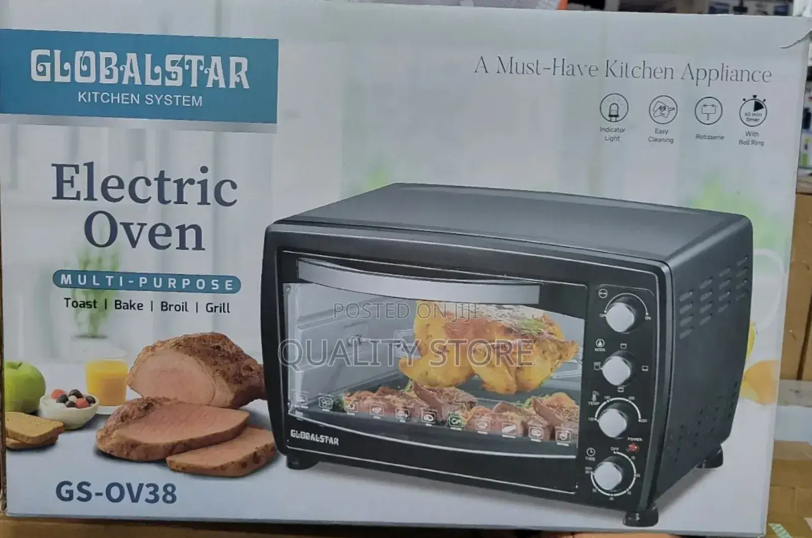 Global Star Electric Oven 38 L Gs-Ov38