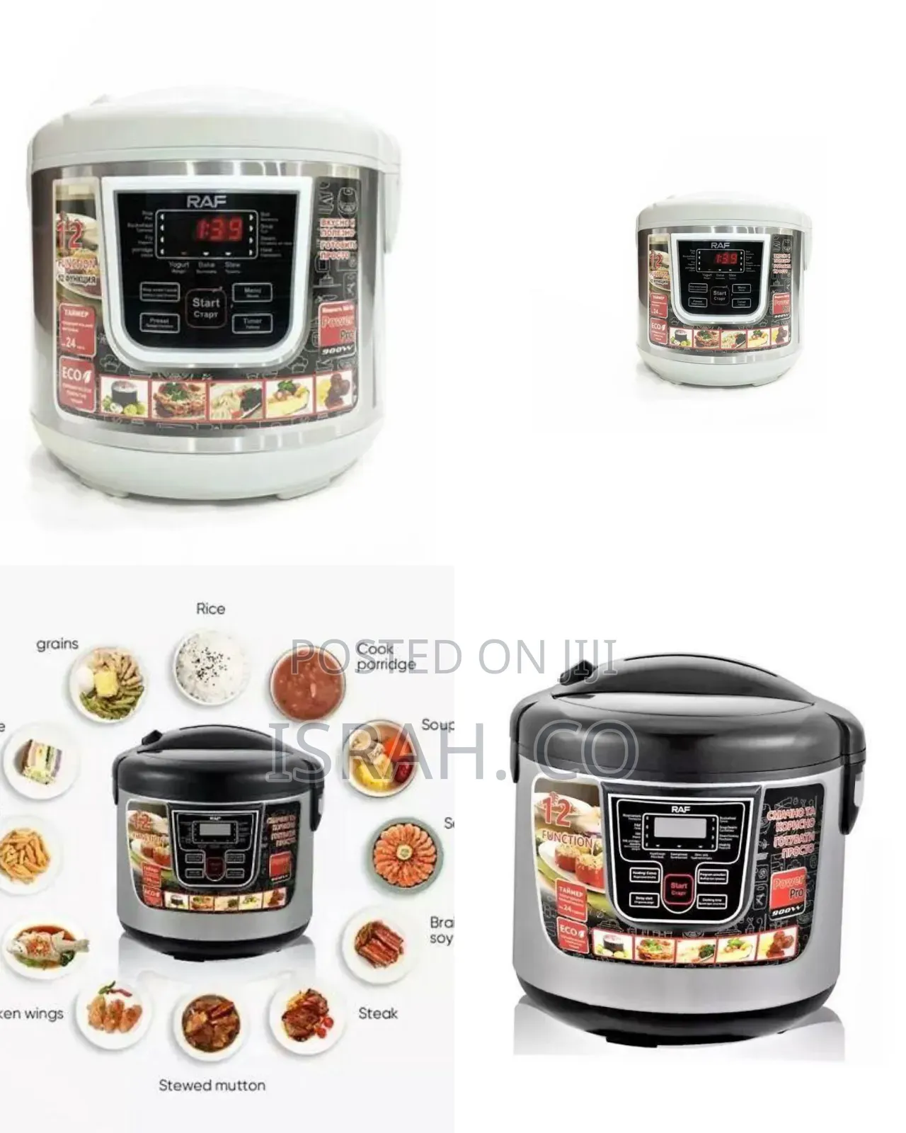 Raf Electric Pressure Cooker, 5l - Multicolor