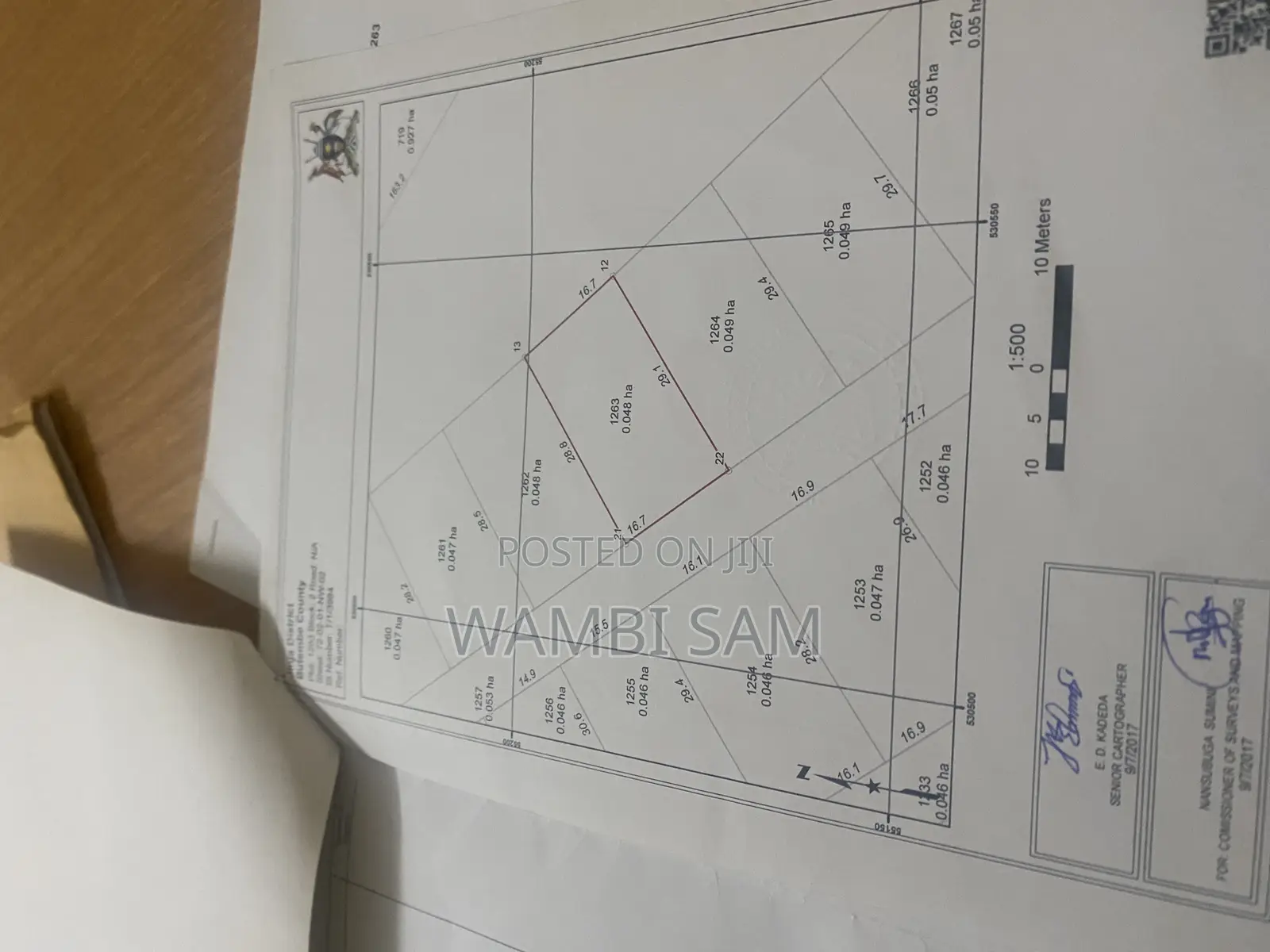 Land for Sale in Kakira-Kinyoro