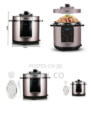 Raf Multi-Function Electric Pressure Cooker - Multicolor