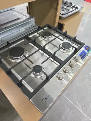 Full Gas Midea Built in 60cm by 60cm Stainless Steel at Discount