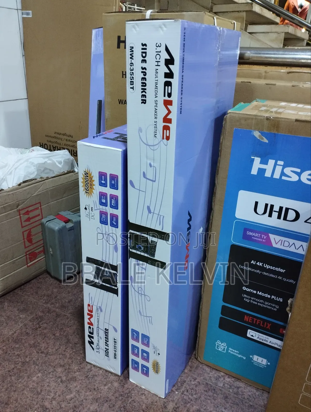 Mewe 3.1ch Home Theatre System 2 Tall Boys