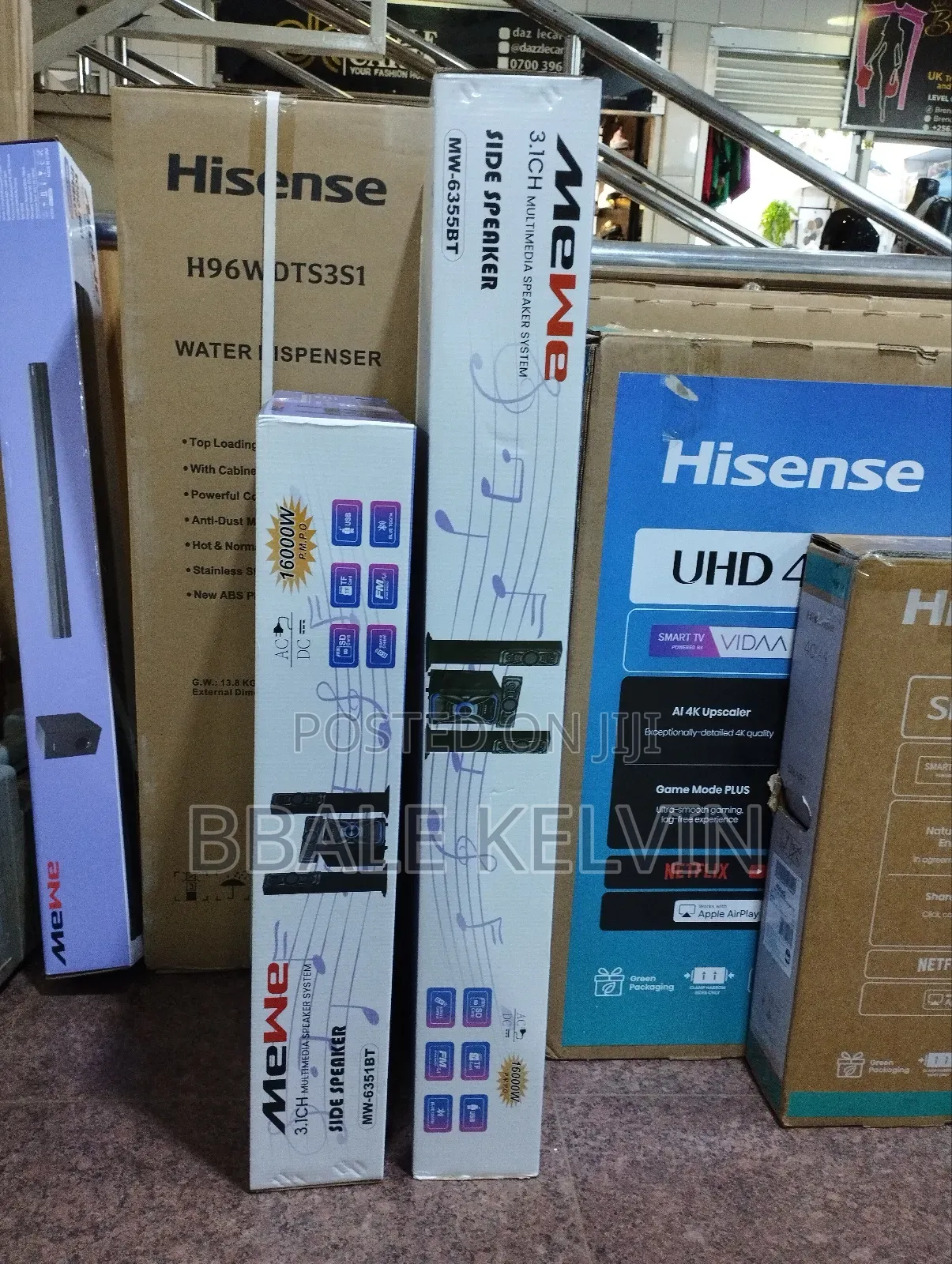 Mewe 3.1ch Home Theatre System 2 Tall Boys