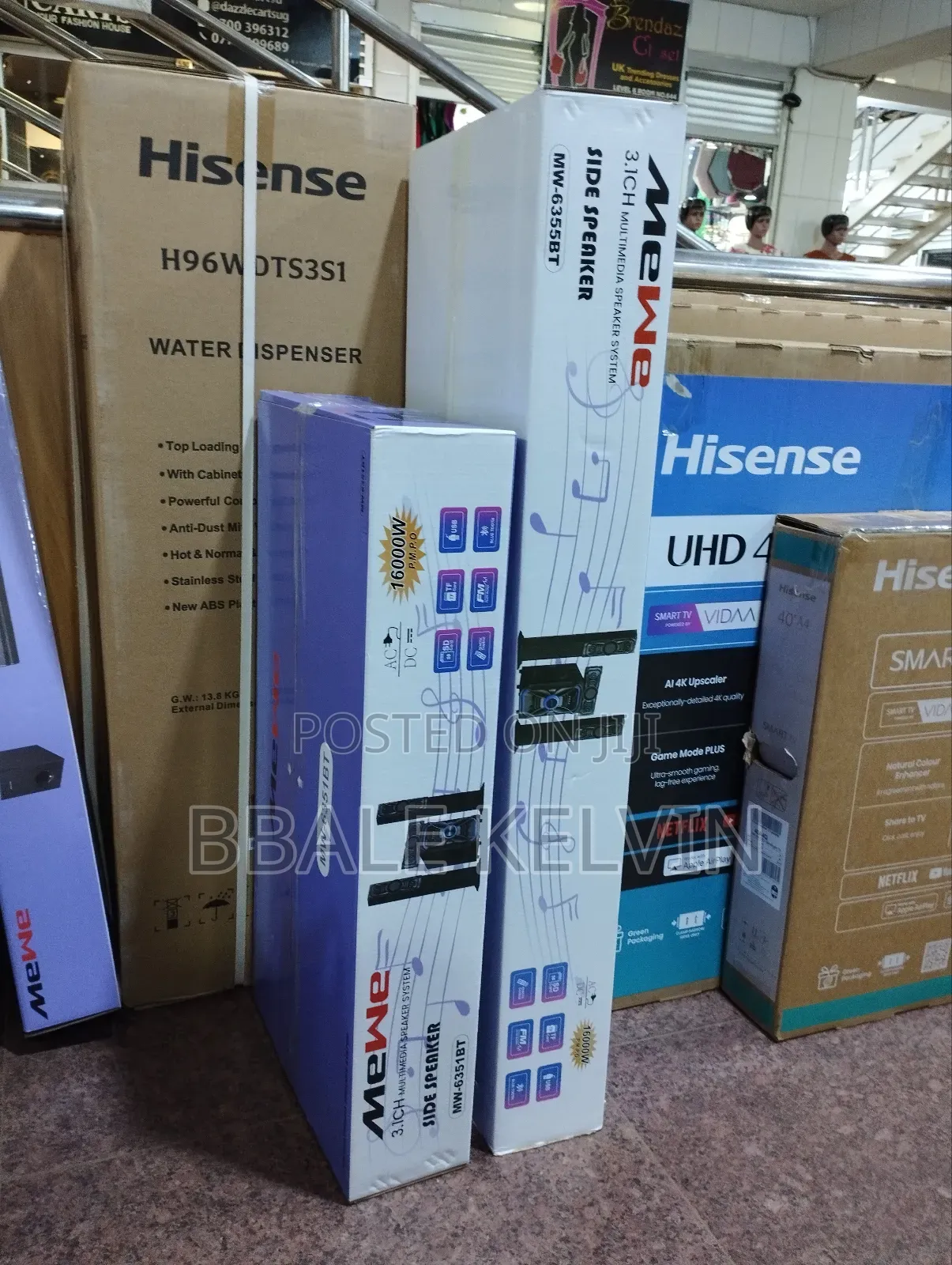 Mewe 3.1ch Home Theatre System 2 Tall Boys