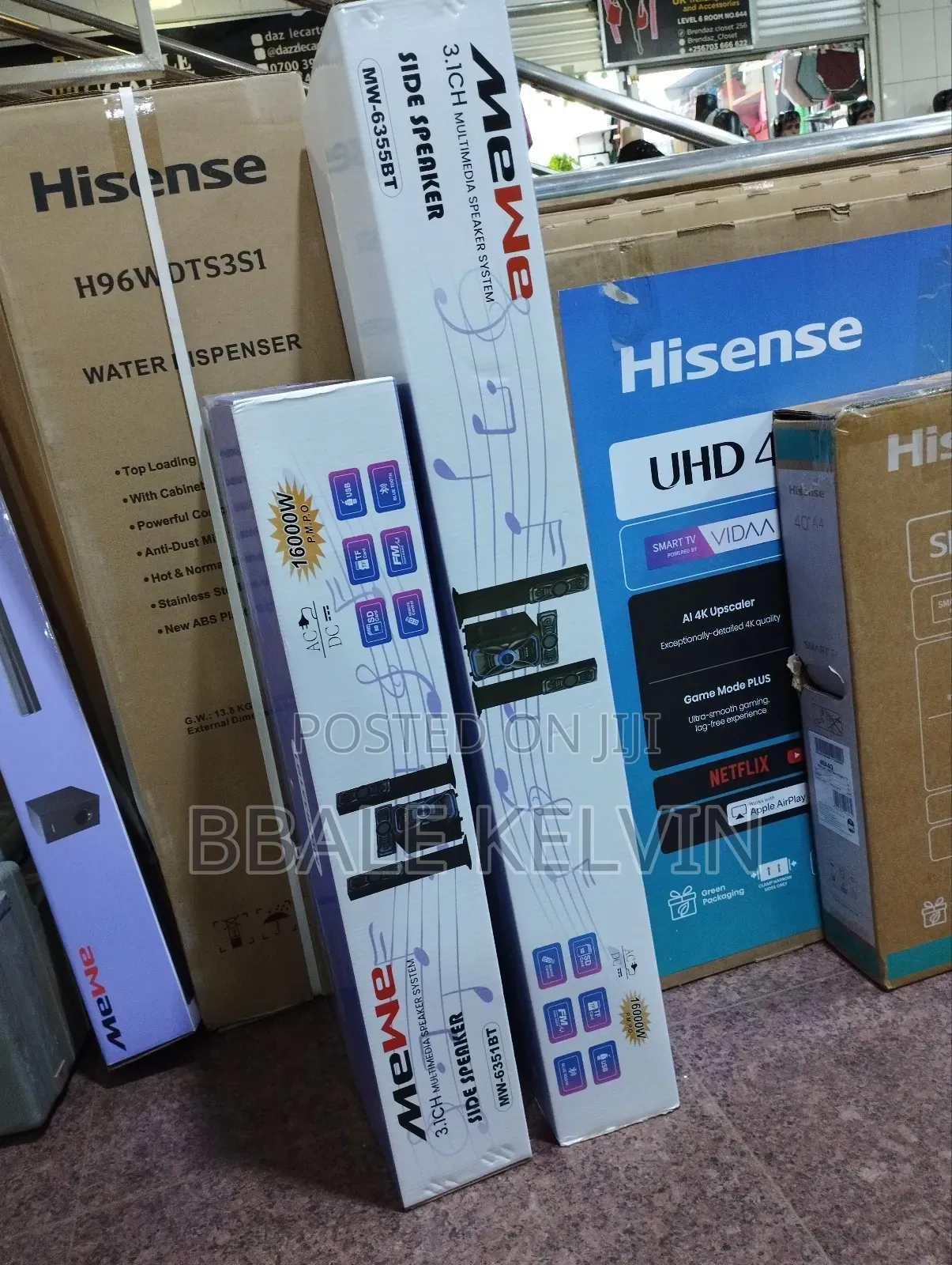 Mewe 3.1ch Home Theatre System 2 Tall Boys