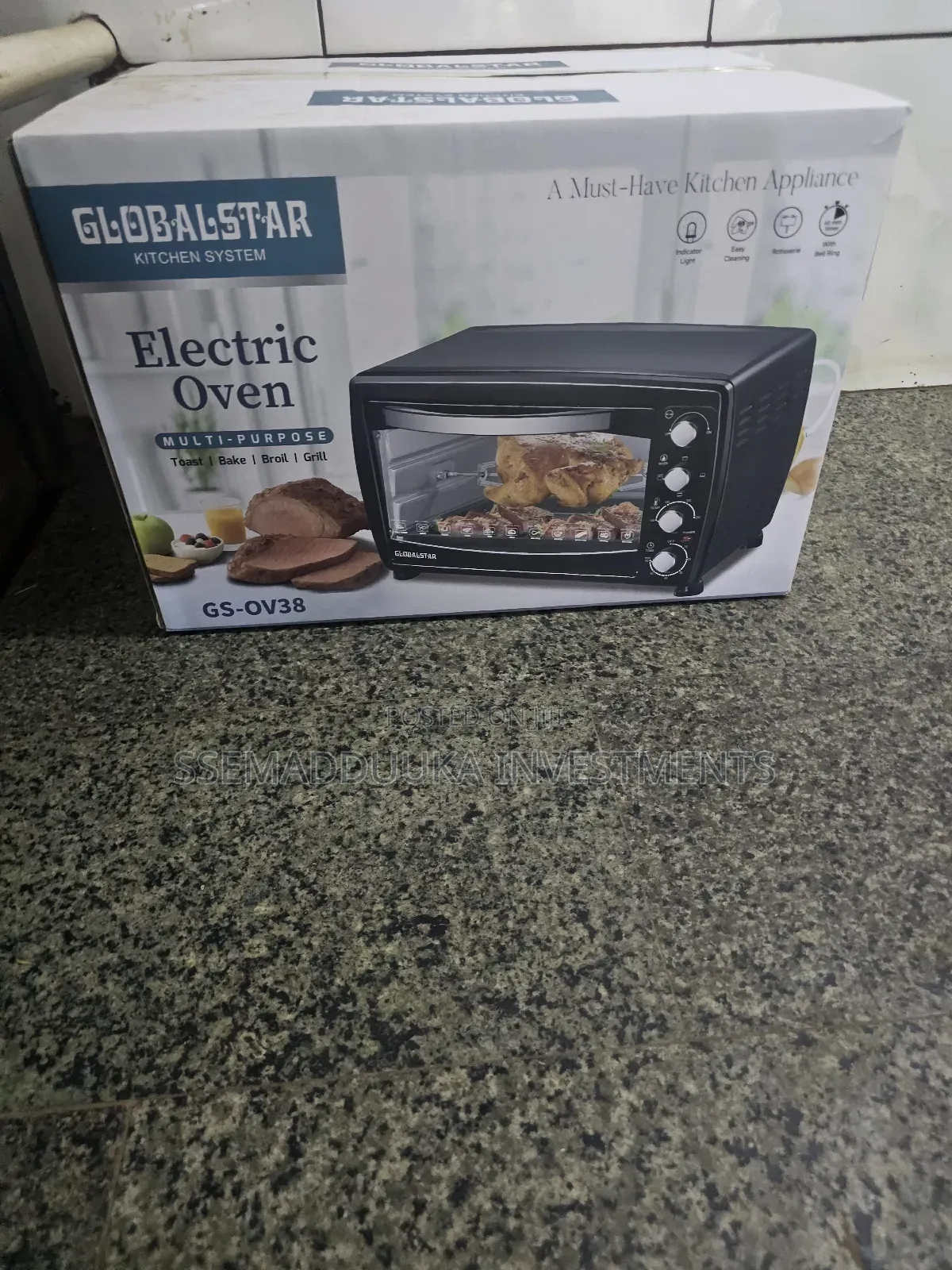 Globalstar Gs-Ov38 Electric Oven