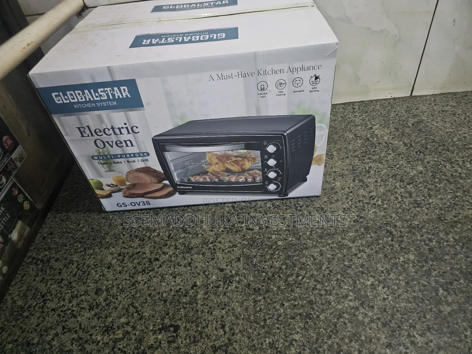 Globalstar Gs-Ov38 Electric Oven