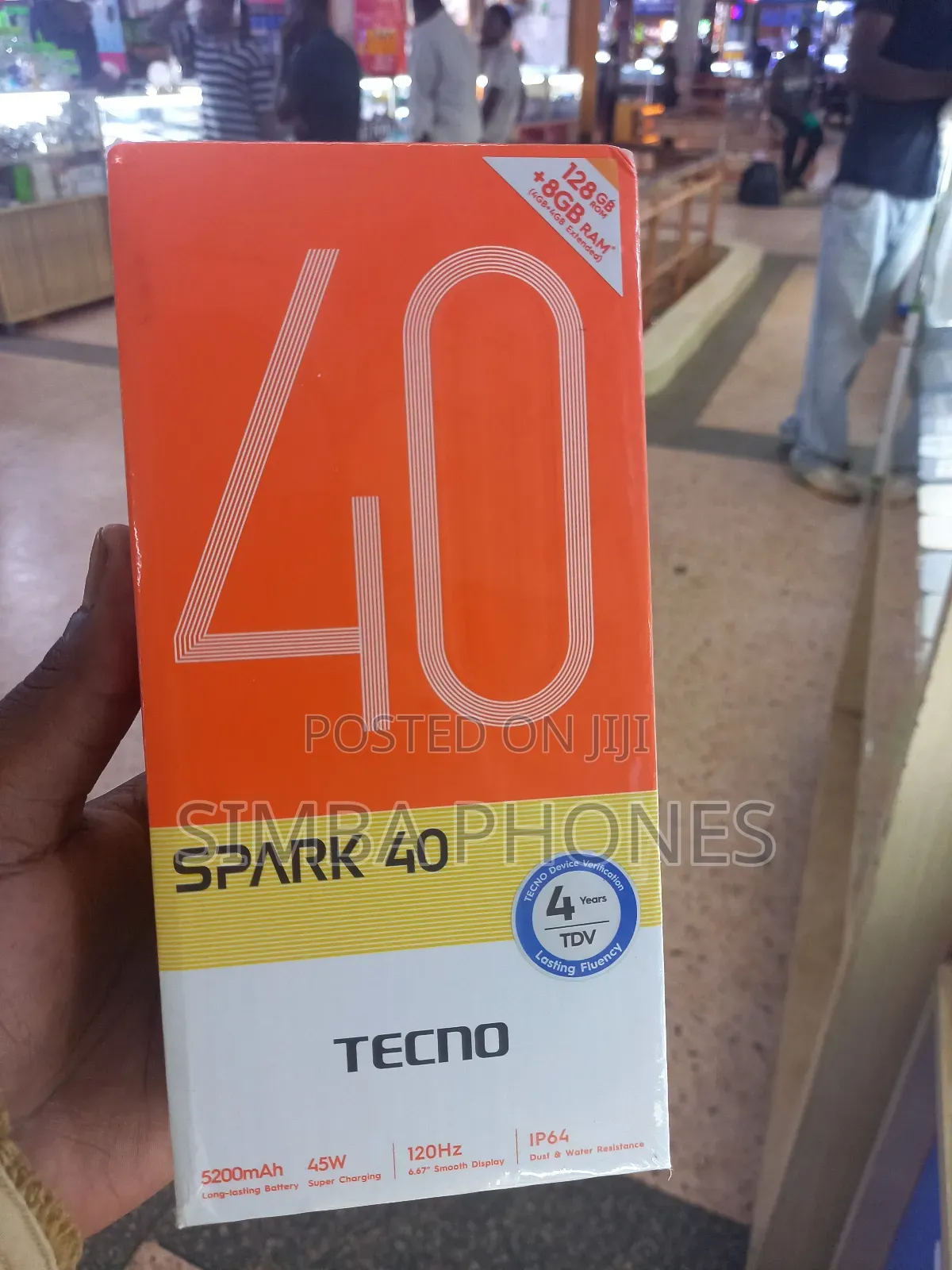 New Tecno Spark 40 128 GB Gold