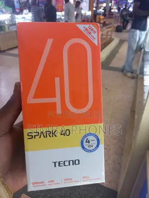 New Tecno Spark 40 128 GB Gold