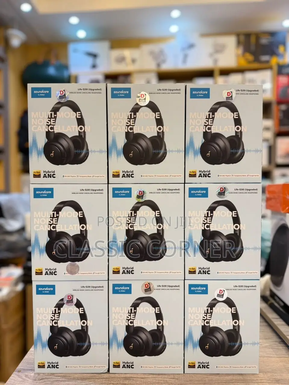 Soundcore Q30 by Anker,Hybrid Active Noise Cancelling Headphones