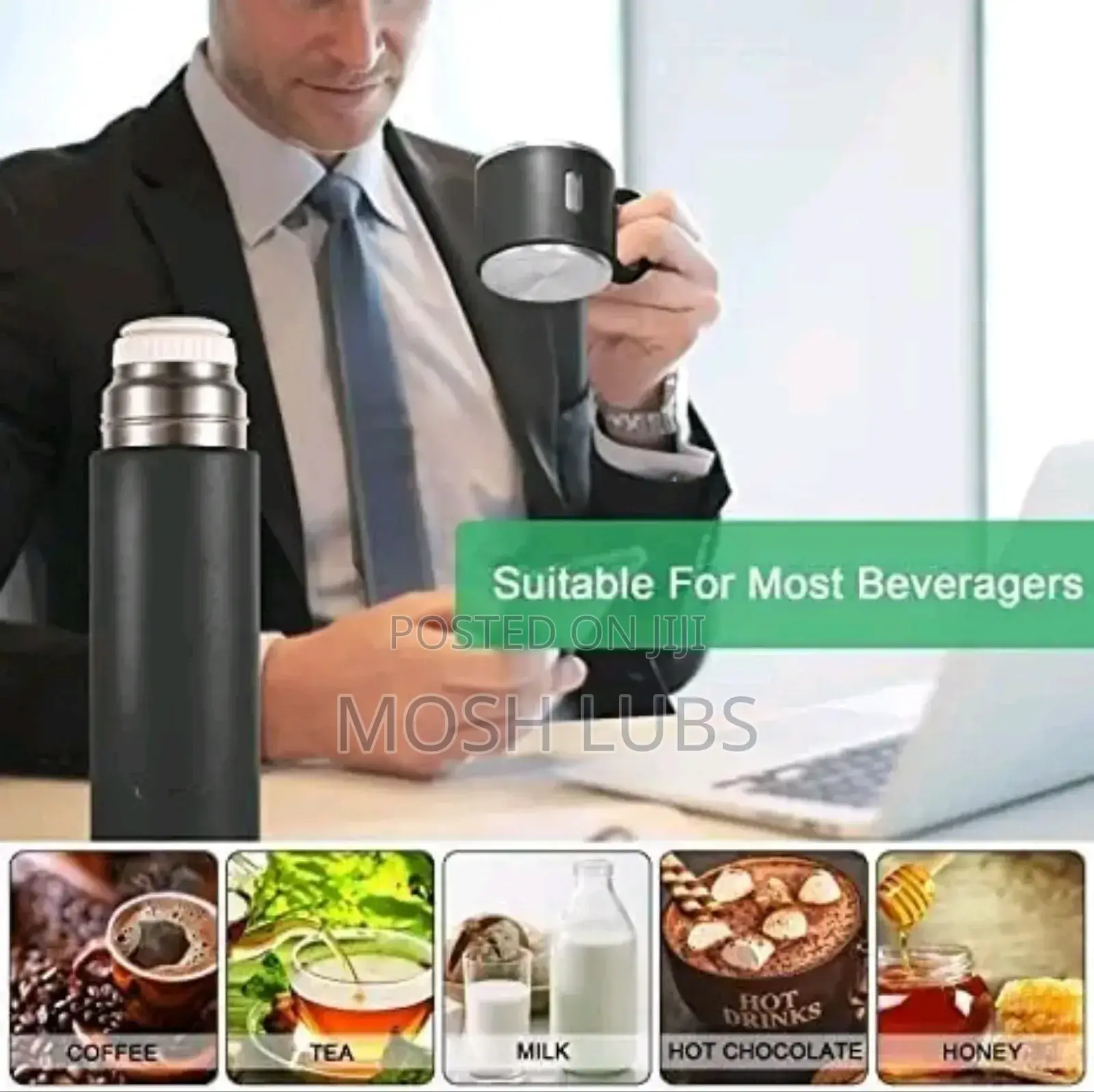 Portable Vaccum Flask Set