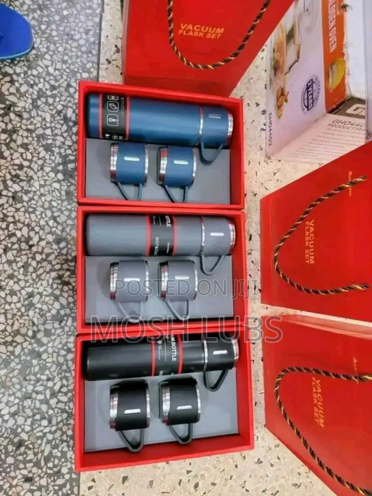 Portable Vaccum Flask Set