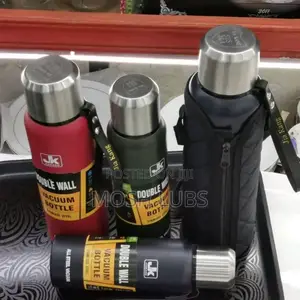 Double Wall Vaccum Flask ~Stainless