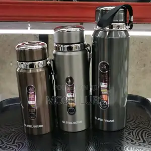 Double Wall Vaccum Flask ~Stainless