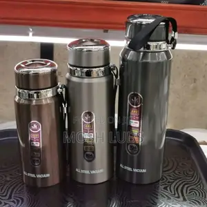 Double Wall Vaccum Flask ~Stainless