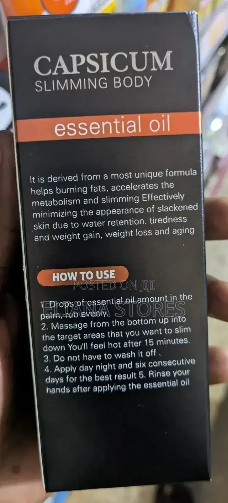 Balry Capsicum Body Slimming Essential Oil
