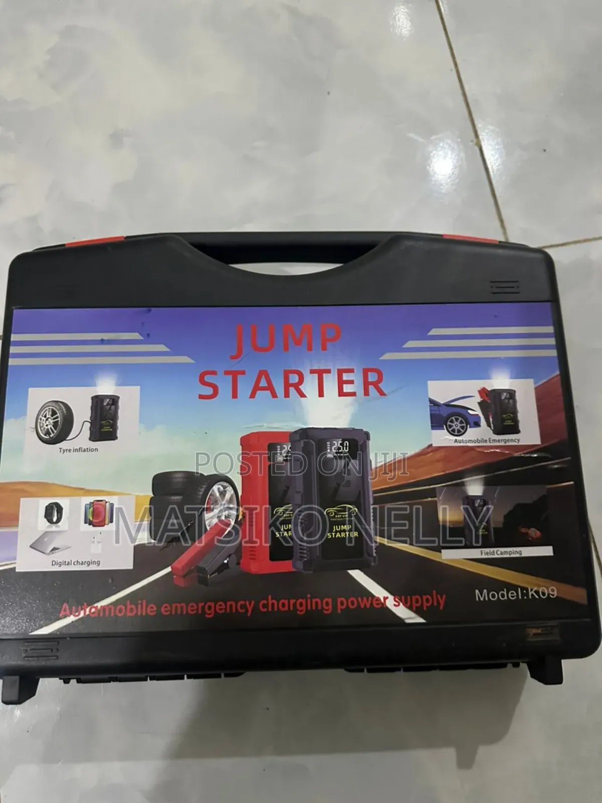 Car Jump Starter - Multi Functional Kit