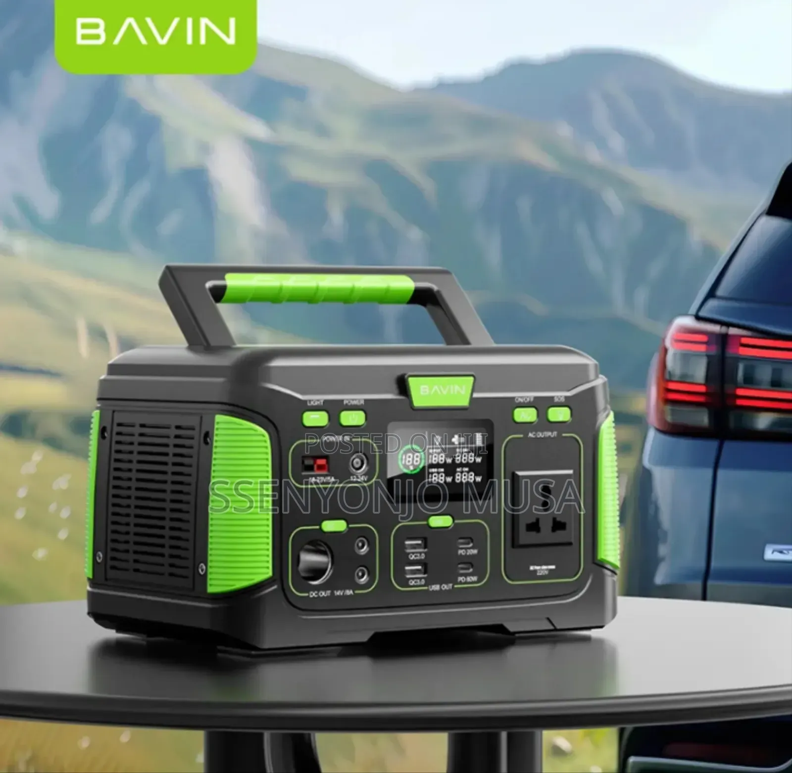 Bavin BST 300 Portable Power Station 72800mah – Outdoor Power Bank