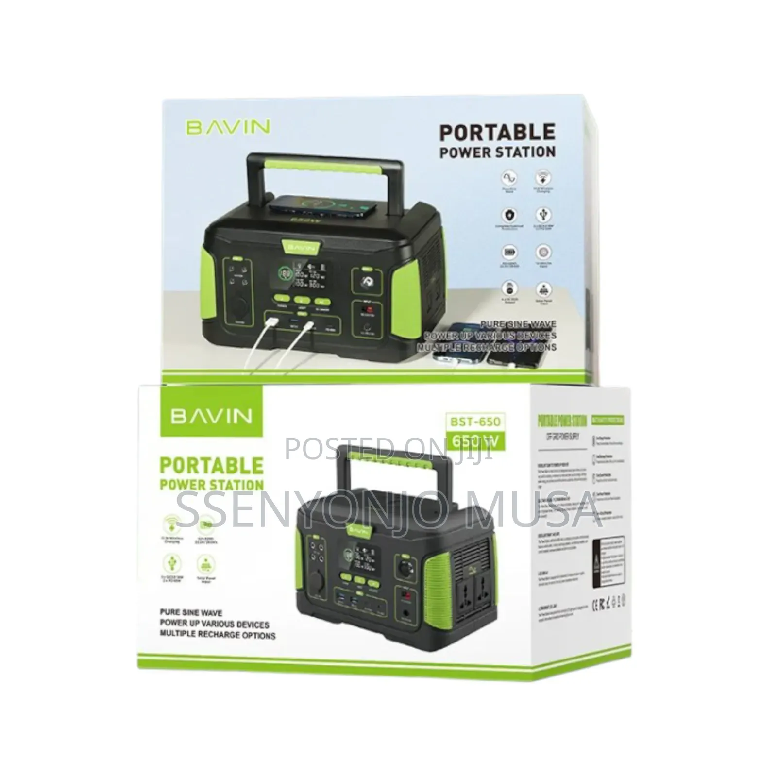 Bavin BST 300 Portable Power Station 72800mah – Outdoor Power Bank