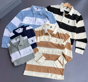 Long Sleeved Colored Stripped Tshirts