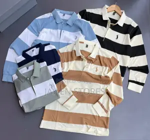 Long Sleeved Colored Stripped Tshirts
