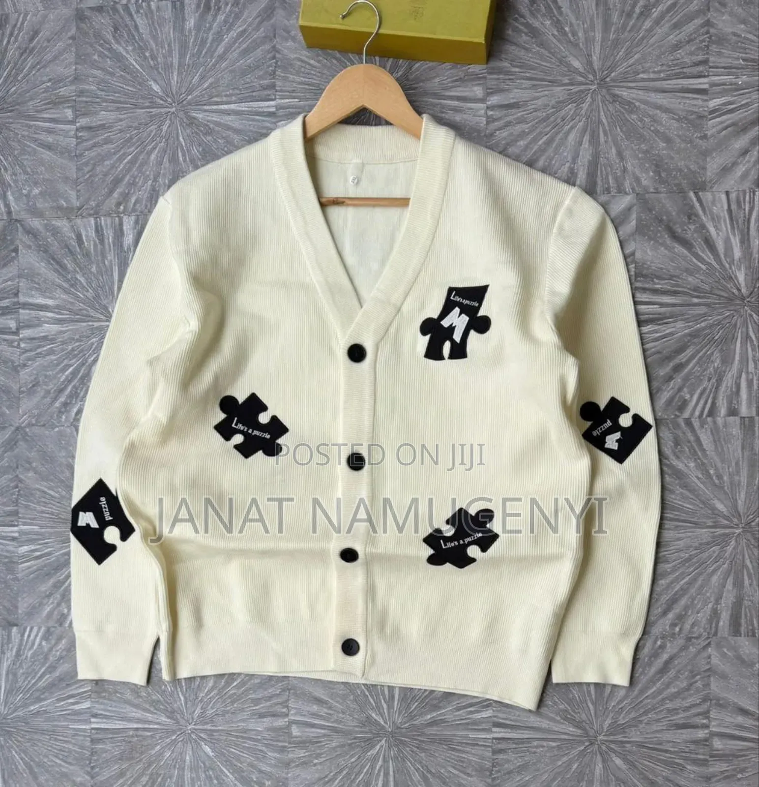 Buttoned Designed Sweaters Available
