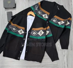 Buttoned Designed Unisex Sweaters Available