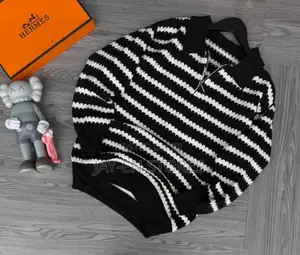 Small Striped Zipped Sweaters