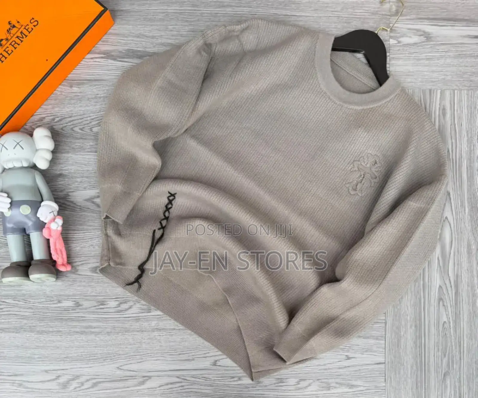 Plain Round Neck Sweaters Available